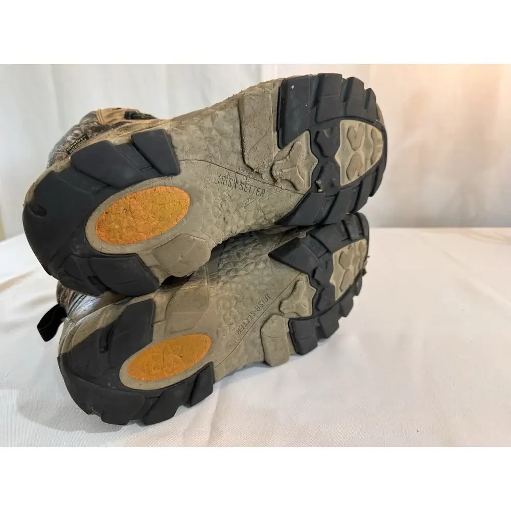 Irish Setter Vaprtrek 2831 Mens Hunting Boots Camo Waterproof 11 Realtree Edge
